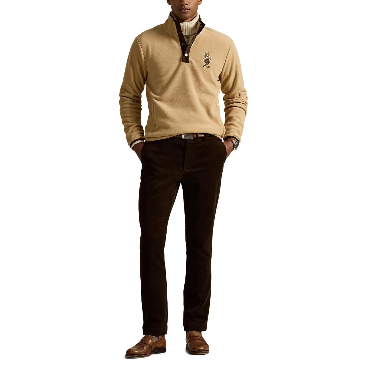 POLO RALPH LAUREN - Polera Regular fit Manga Larga Hombre Polo Ralph Lauren