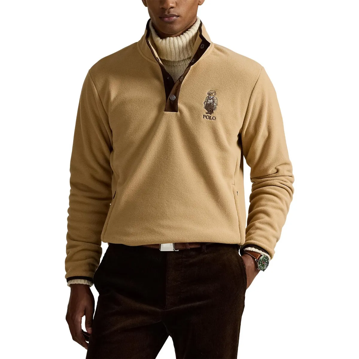 POLO RALPH LAUREN - Polera Regular fit Manga Larga Hombre Polo Ralph Lauren