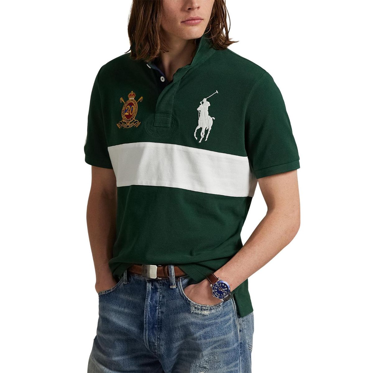 POLO RALPH LAUREN - Polo 100% Algodón Regular fit Manga Corta Hombre Polo Ralph Lauren