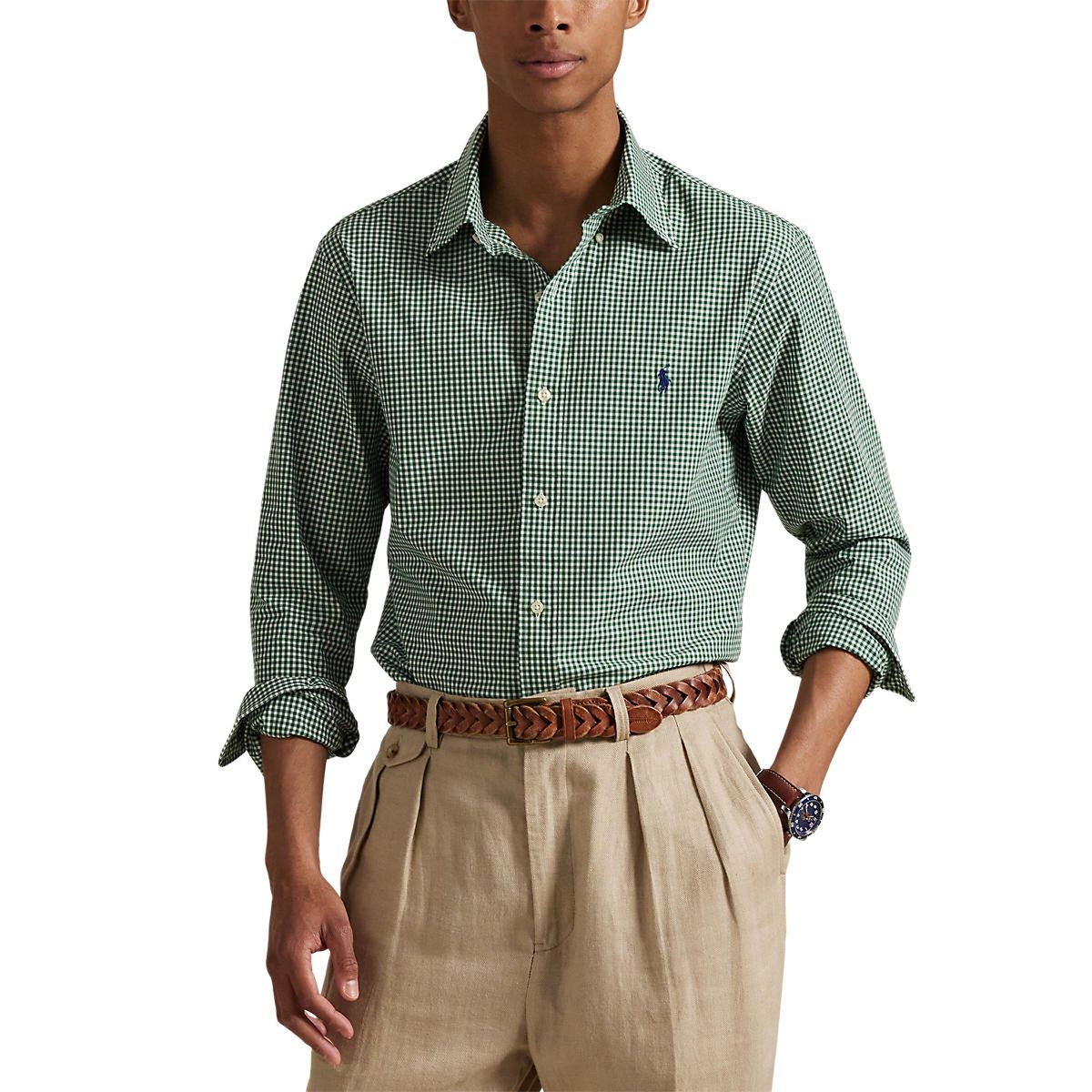 POLO RALPH LAUREN - Camisa manga larga Regular fit Hombre Polo Ralph Lauren