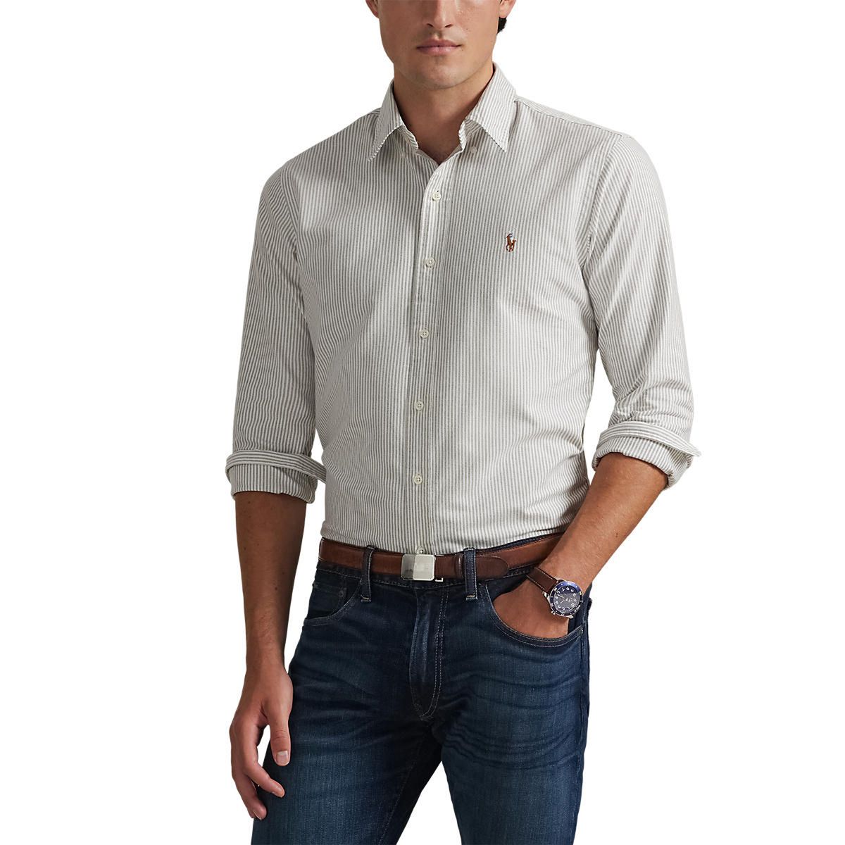 POLO RALPH LAUREN - Camisa manga larga Regular fit Hombre Polo Ralph Lauren
