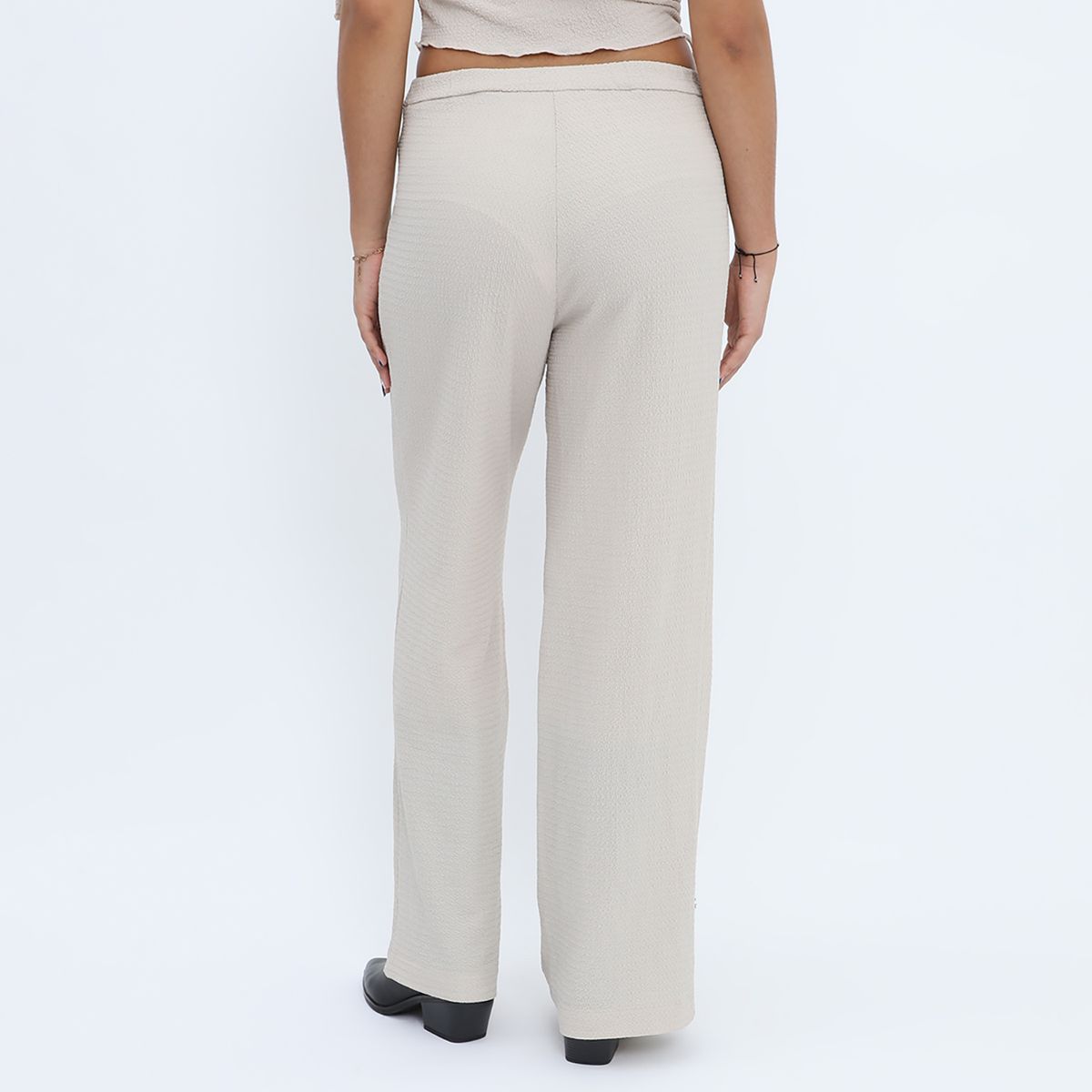 DENIMLAB - Pantalón Wide Leg Bajo Mujer Denimlab