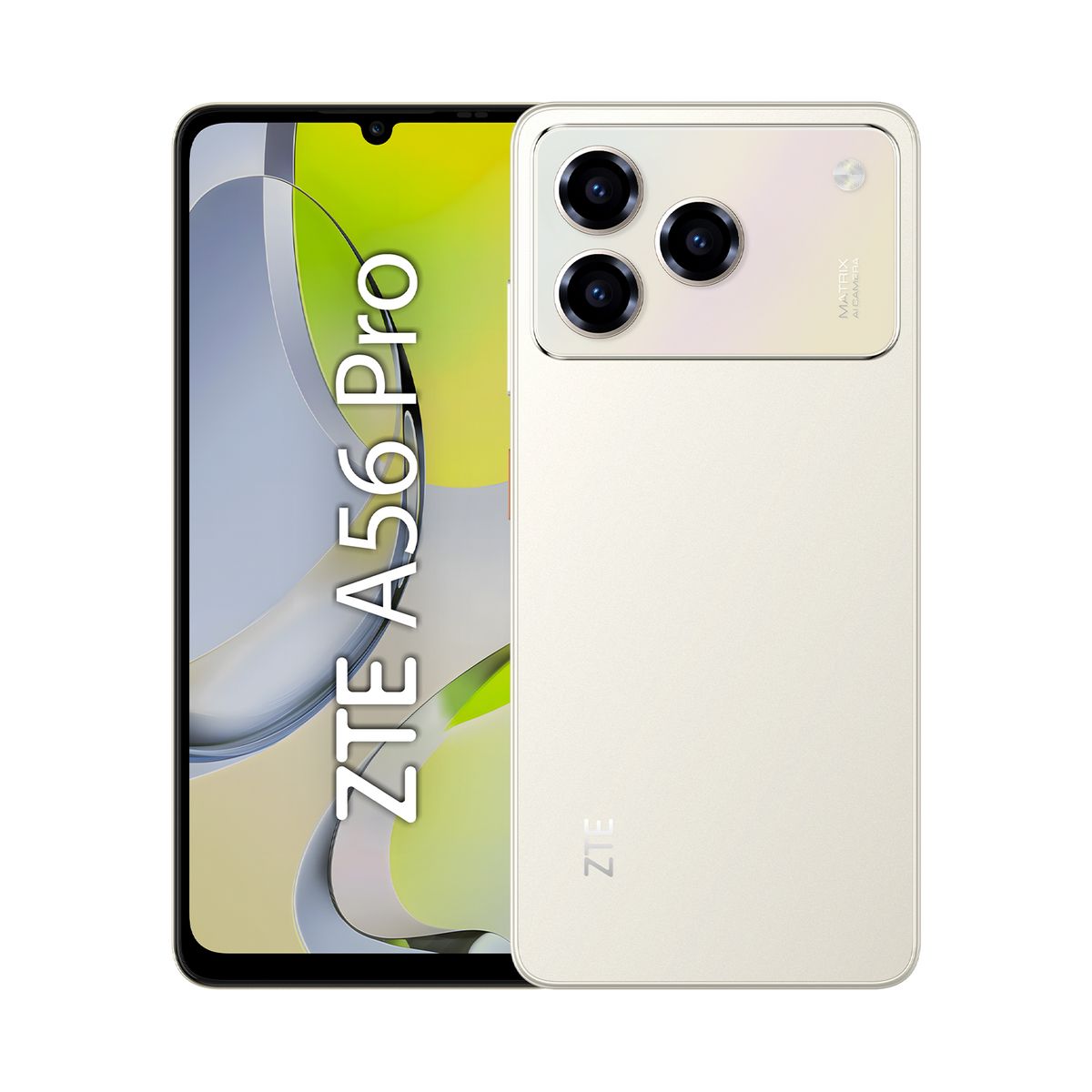 ZTE - Celular ZTE Blade A56 Pro Z2474 4GB + 128GB Dorado