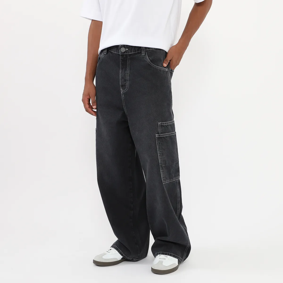 DENIMLAB - Jean Cargo Hombre Denimlab Denimlab