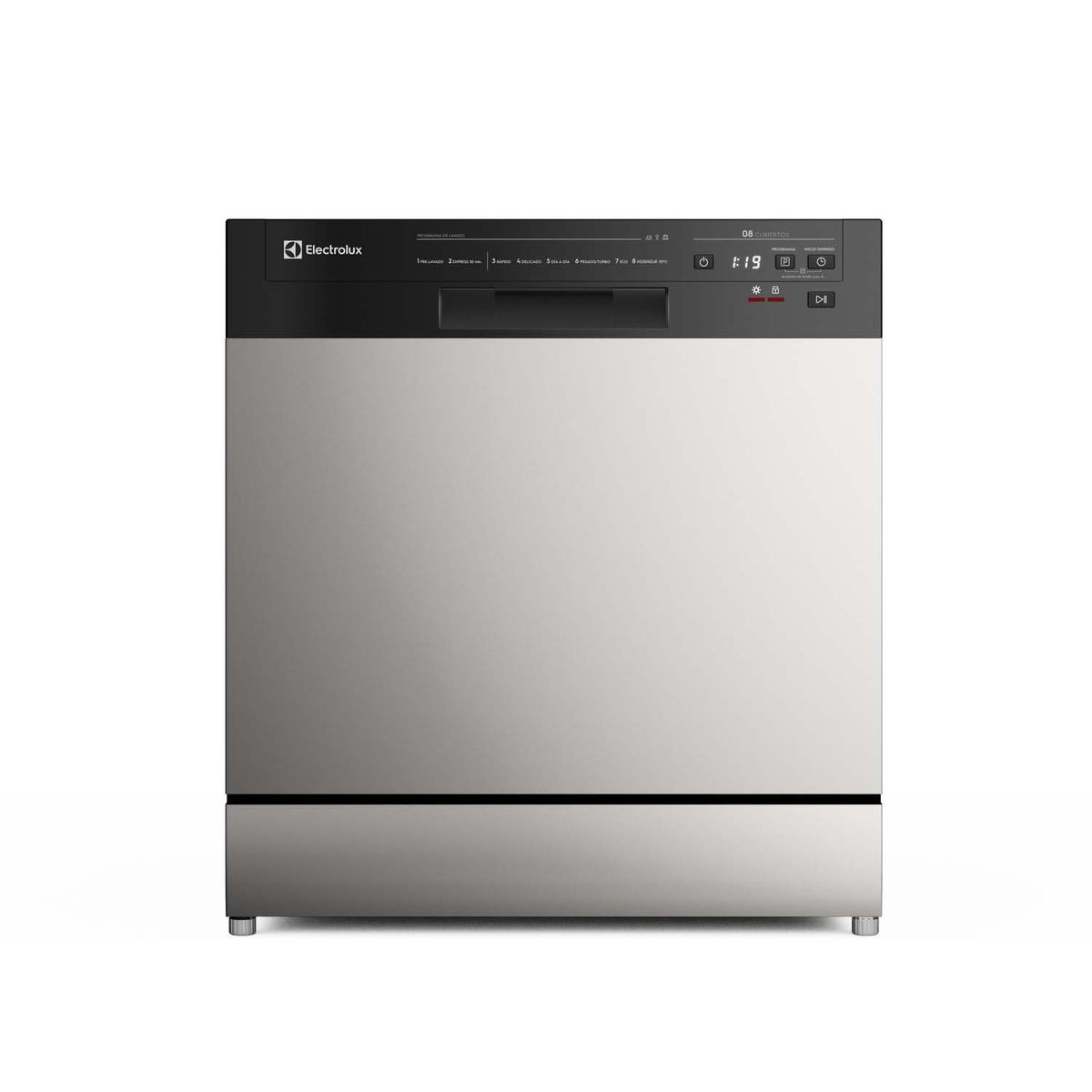 ELECTROLUX - LAVAVAJILLAS 8 SETS GRIS EHFF08E2MSBZG