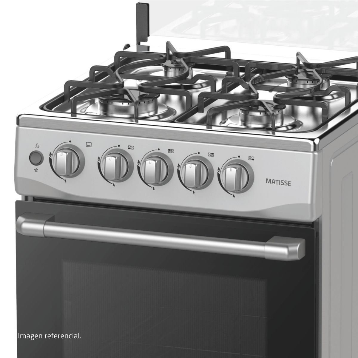 INDURAMA - Cocina A Gas 50cm N MATISSE