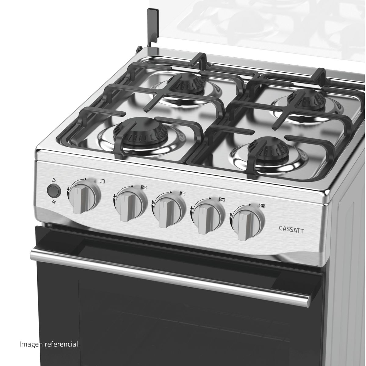 INDURAMA - Cocina a gas 50 cm N Cassat