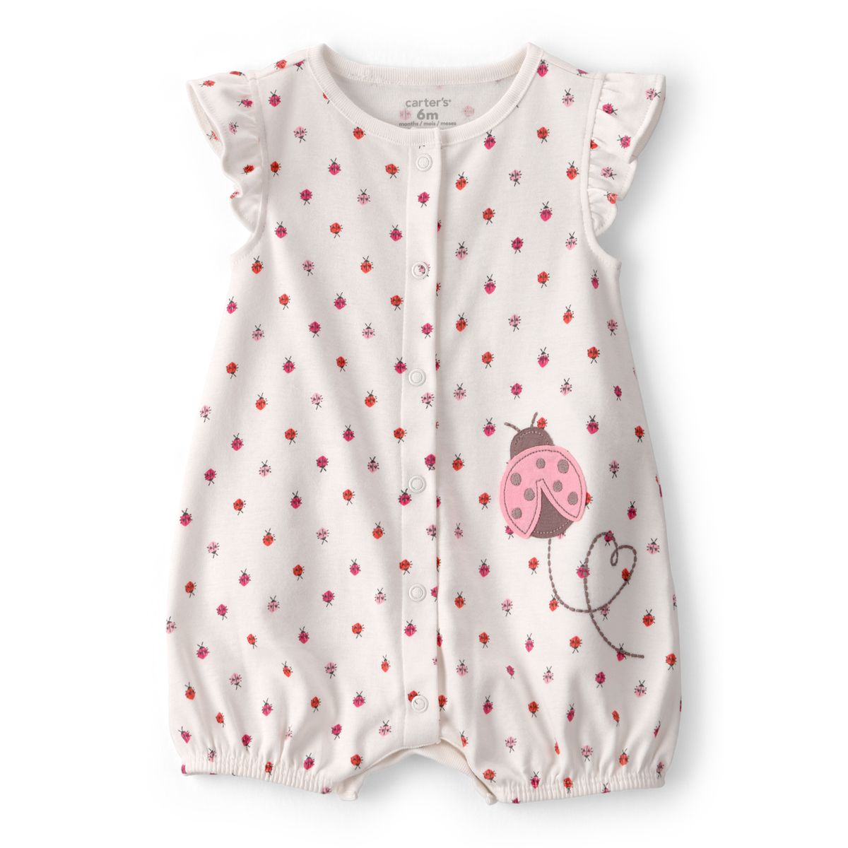 CARTERS - Enterizo Bebé Niña Algodón