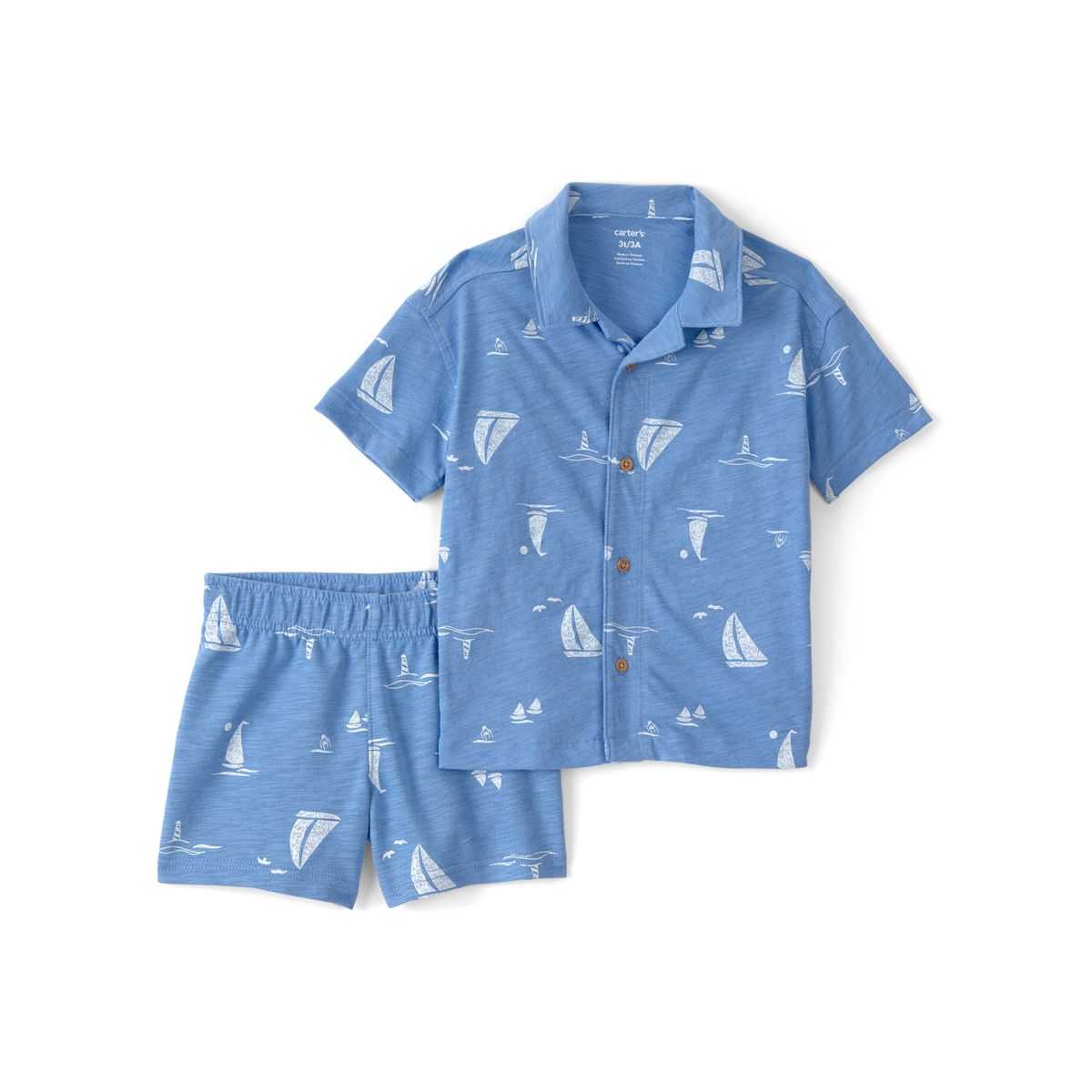 CARTERS - Conjunto 2 Piezas Niño Algodón