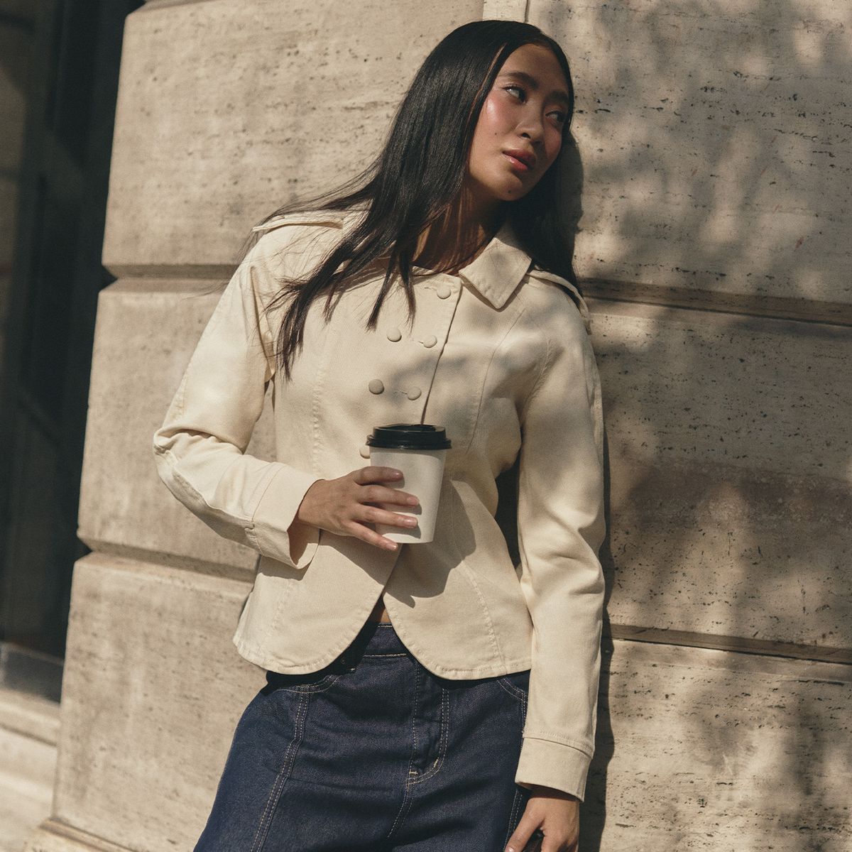 SYBILLA - Casaca Manga Larga Mujer Sybilla