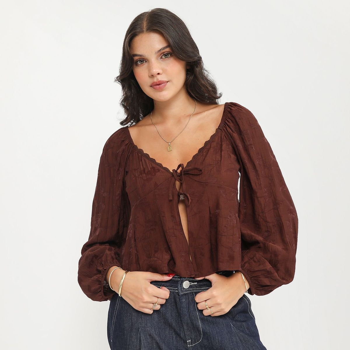 SYBILLA - Blusa Manga Larga Mujer Sybilla
