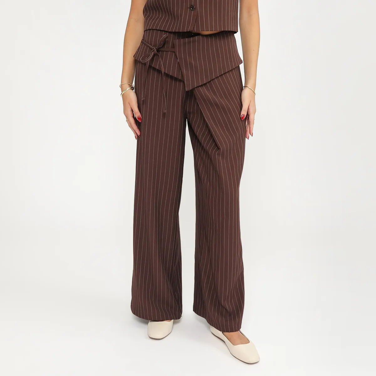SYBILLA - Pantalón Regular Medio Mujer Sybilla