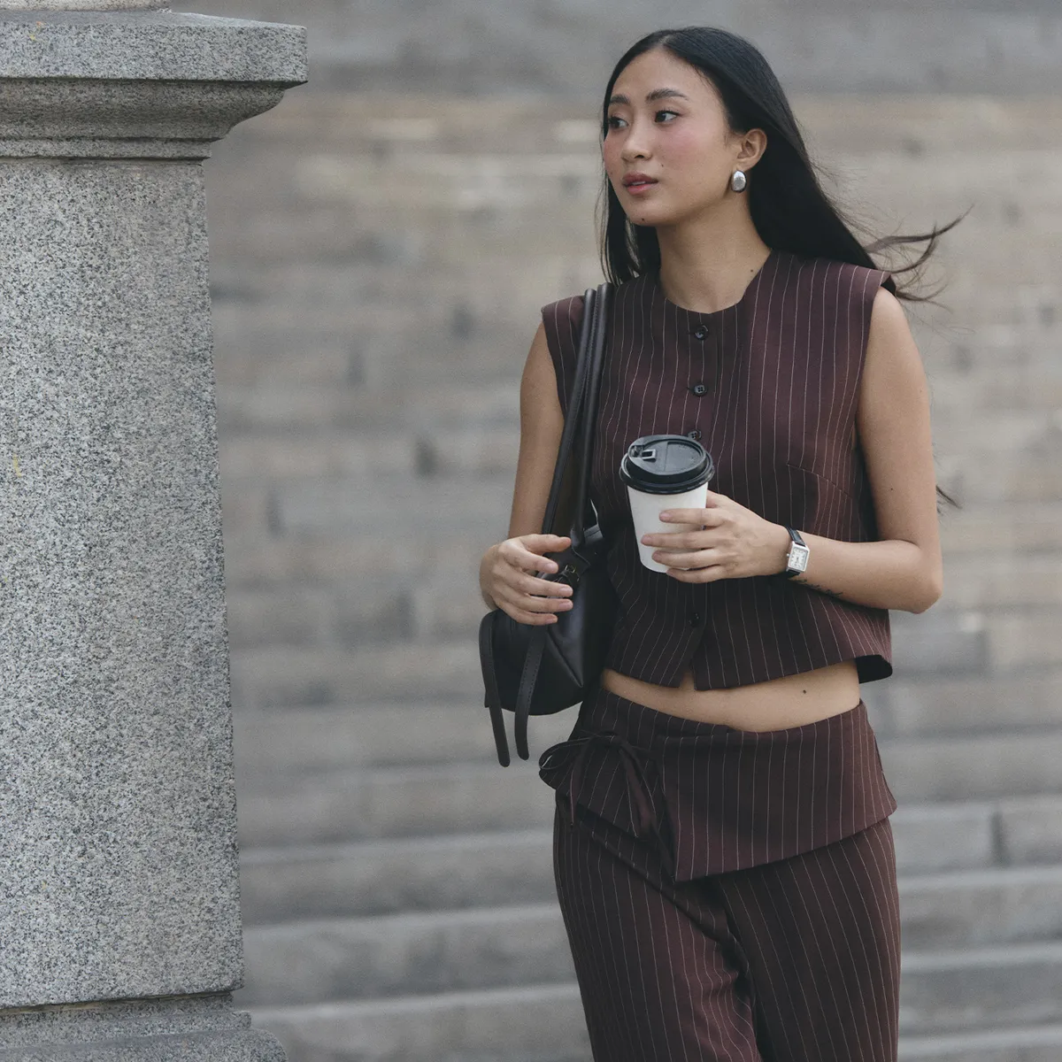 SYBILLA - Pantalón Regular Medio Mujer Sybilla