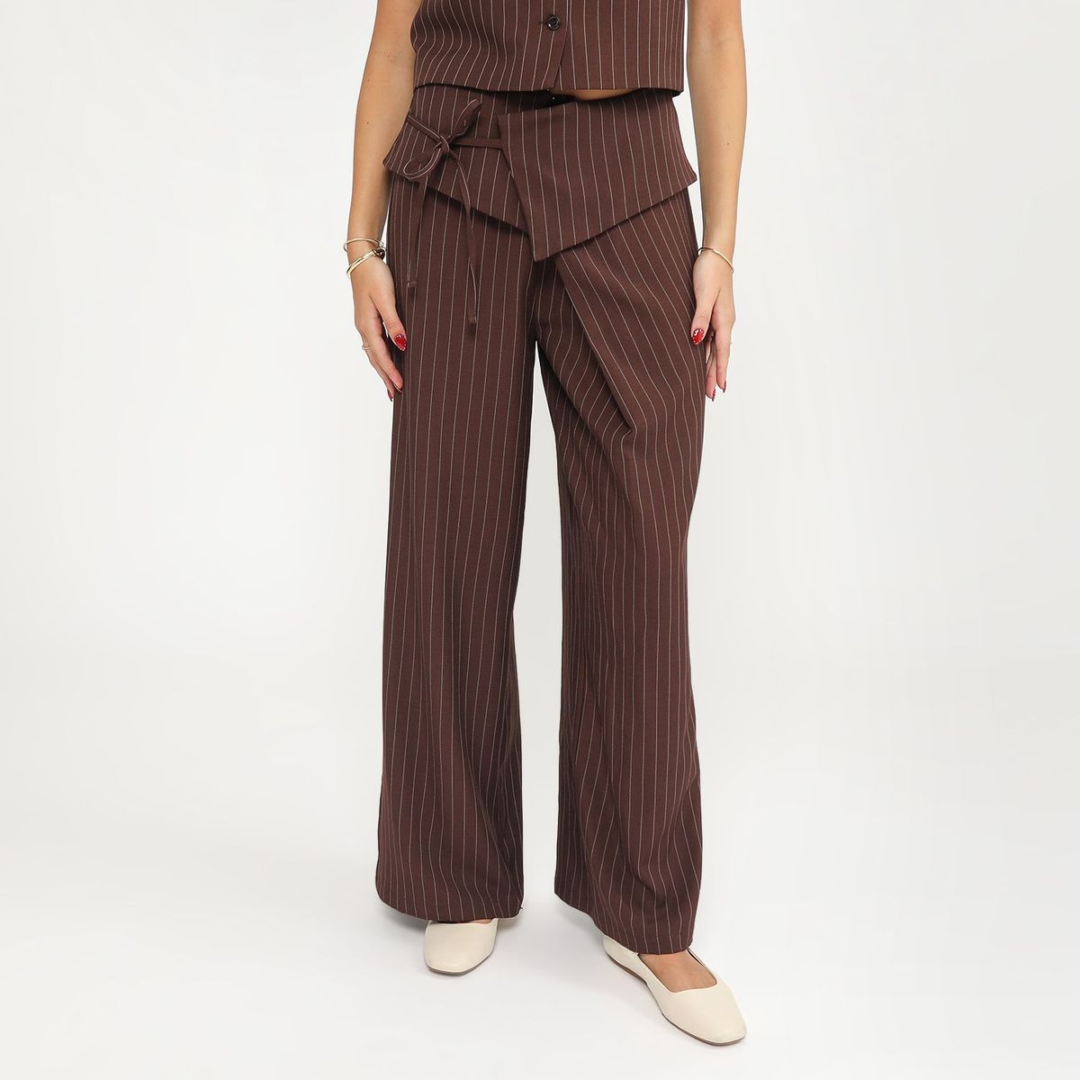 SYBILLA - Pantalón Regular Medio Mujer Sybilla