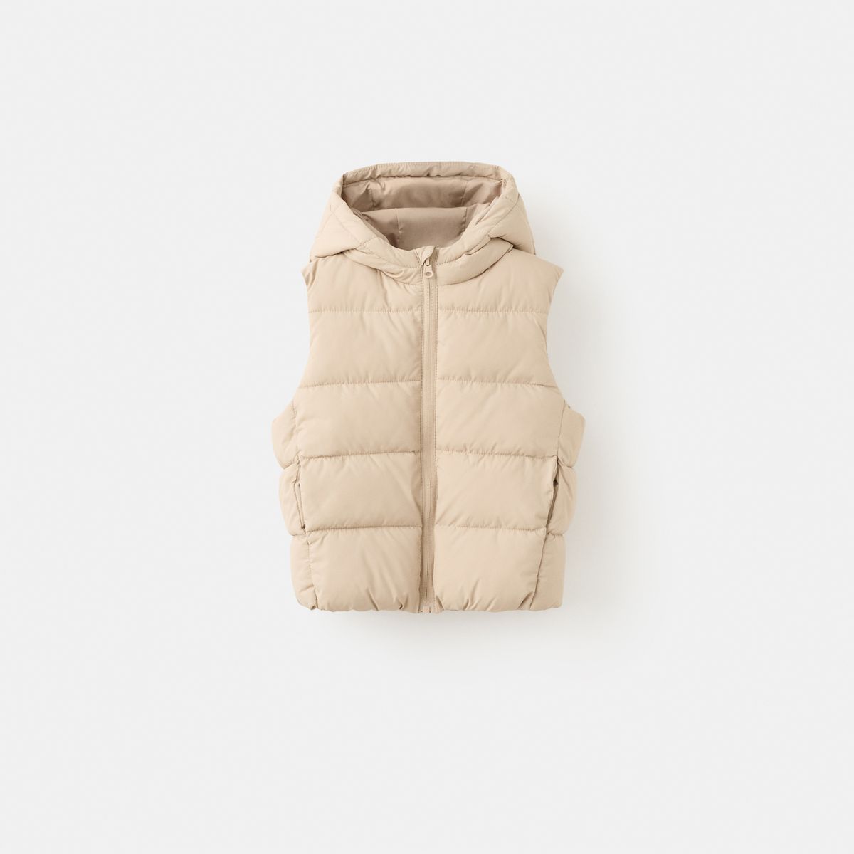 MANGO KIDS - Chaleco Bebé Niño con Capucha Mango Kids