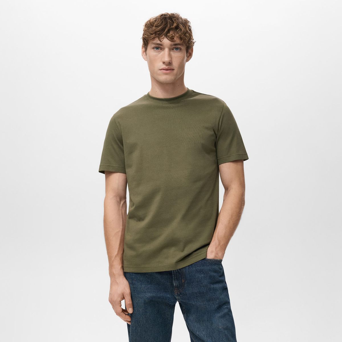 MANGO - Polo Manga Corta Hombre Mango