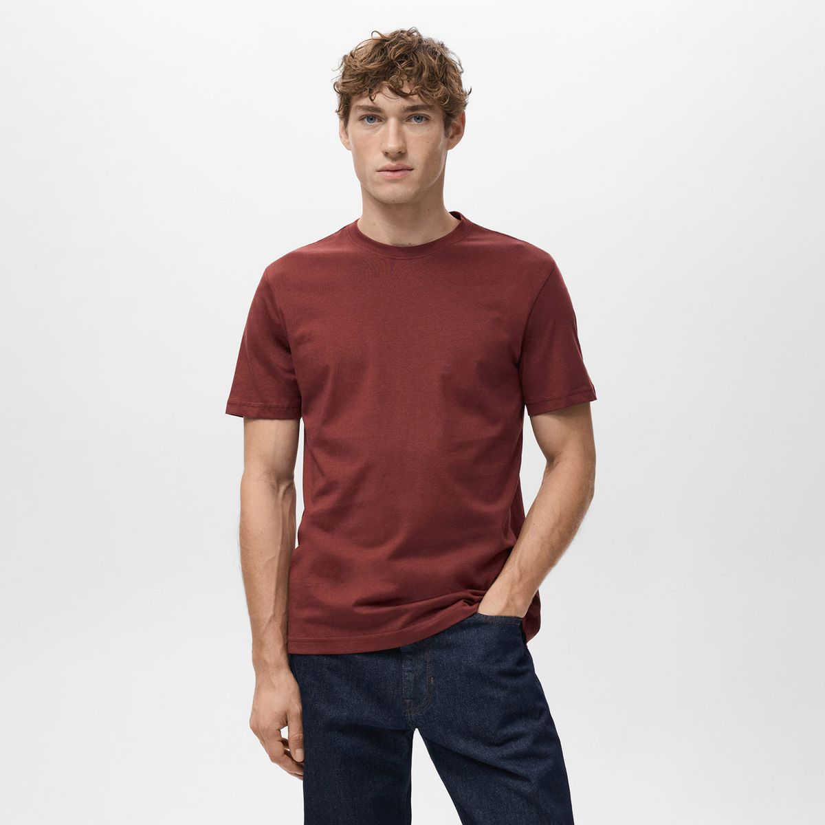 MANGO - Polo Manga Corta Hombre Mango