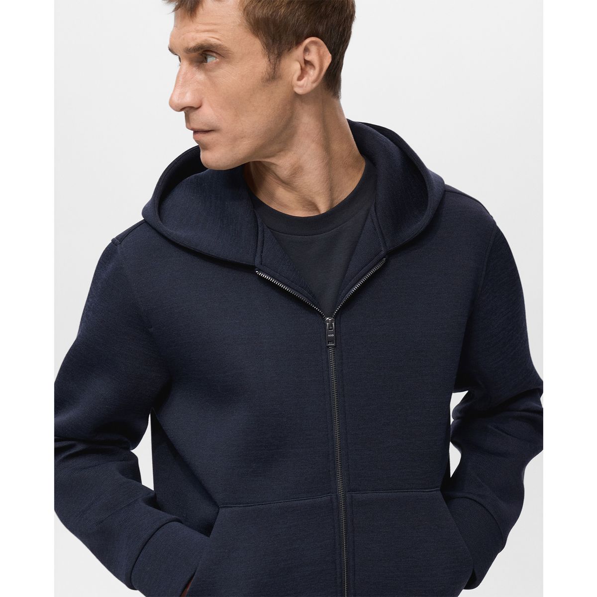 MANGO - Polera Full Zipper Hombre Mango