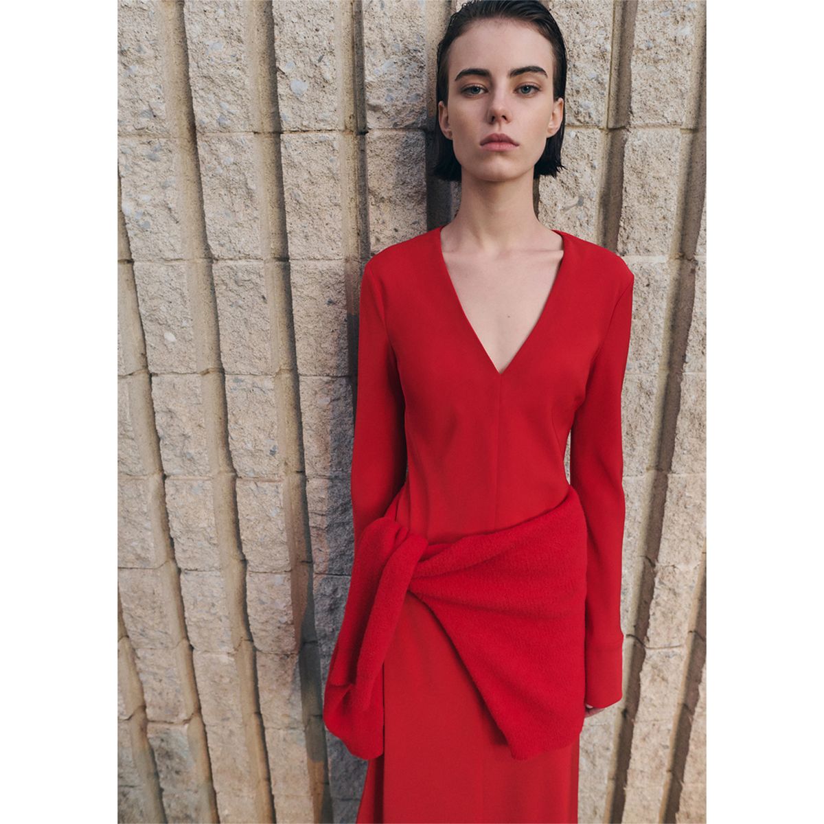 MANGO - Vestido Largo Mujer Mango
