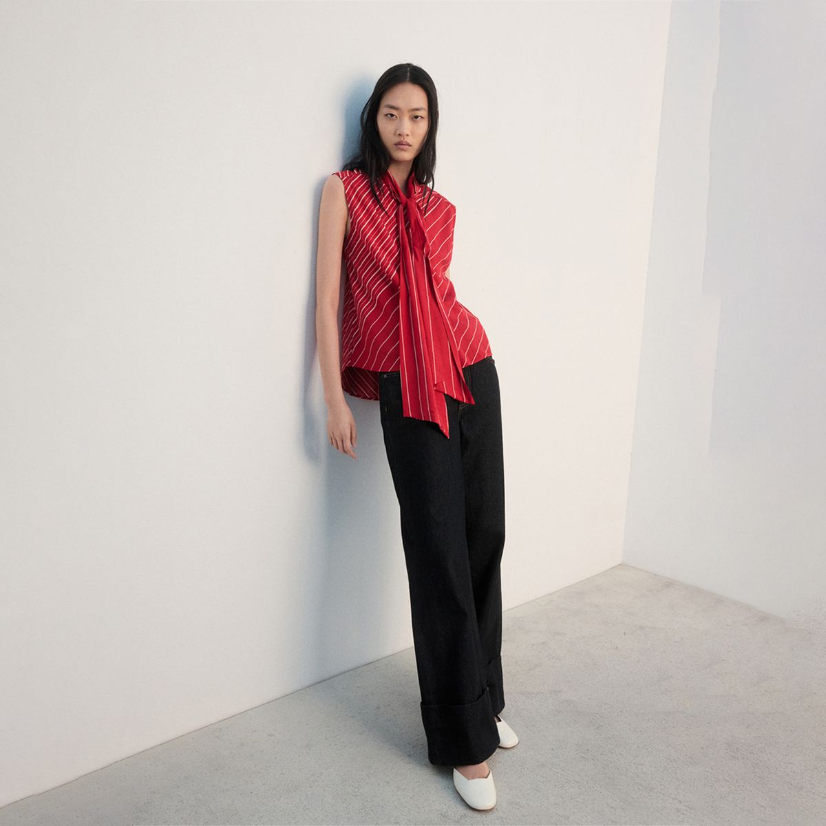 MANGO - Blusa Sin Mangas Mujer Mango