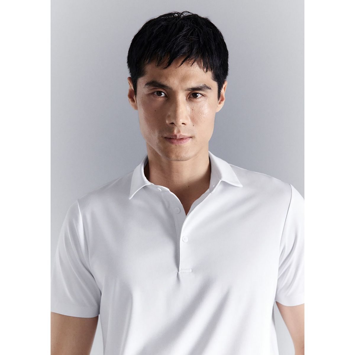 MANGO - Polo Slim fit  Comfort Stretch Coolmax ® Hombre Mango