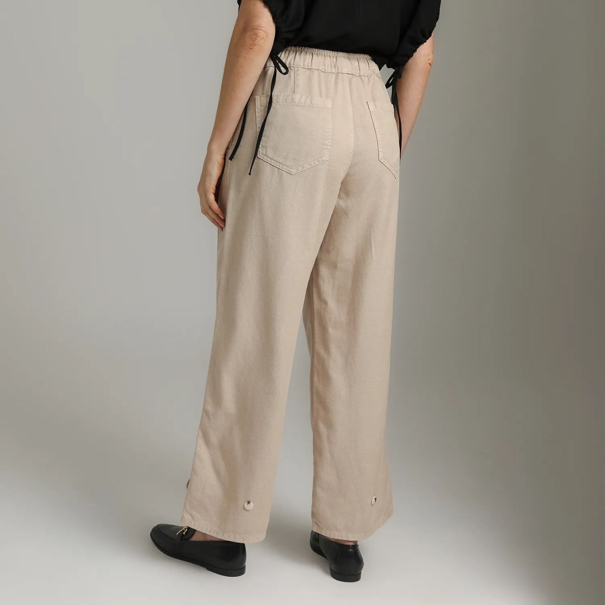 APOLOGY - Pantalón Regular Fit Tiro Bajo Mujer Apology