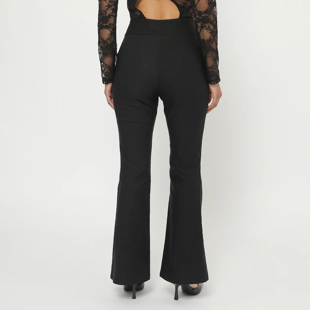 MOSSIMO - Pantalón Classic Fit Tiro Alto Mujer Mossimo