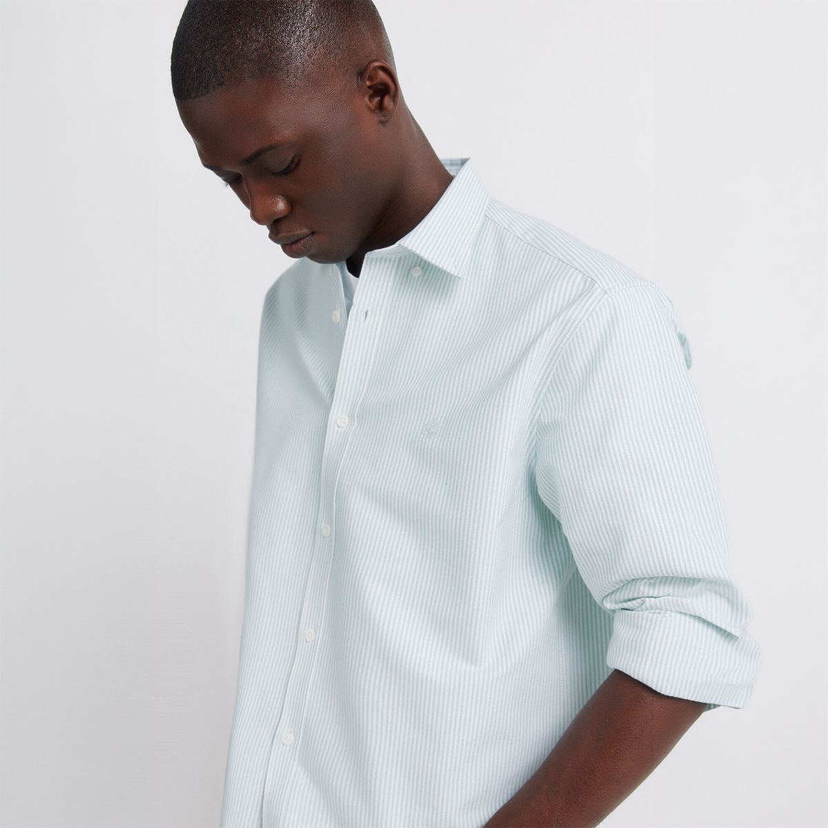 SPRINGFIELD - Camisa Algodón Regular Fit Manga Larga Hombre Springfield