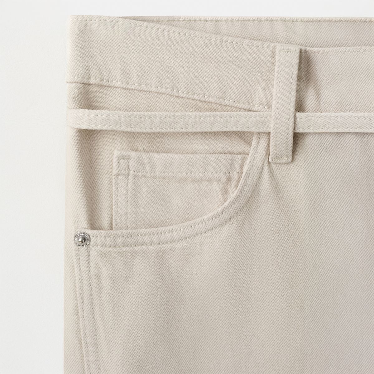 MANGO - Jean Wide Leg Tiro Medio Mujer Mango