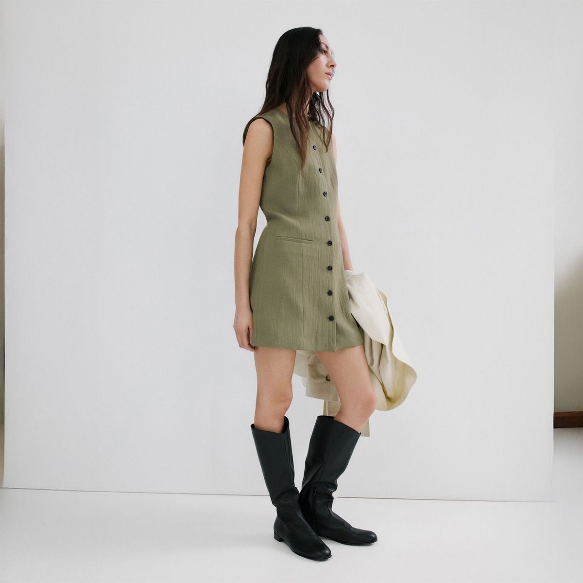 MANGO - Vestido Corto Mujer Mango