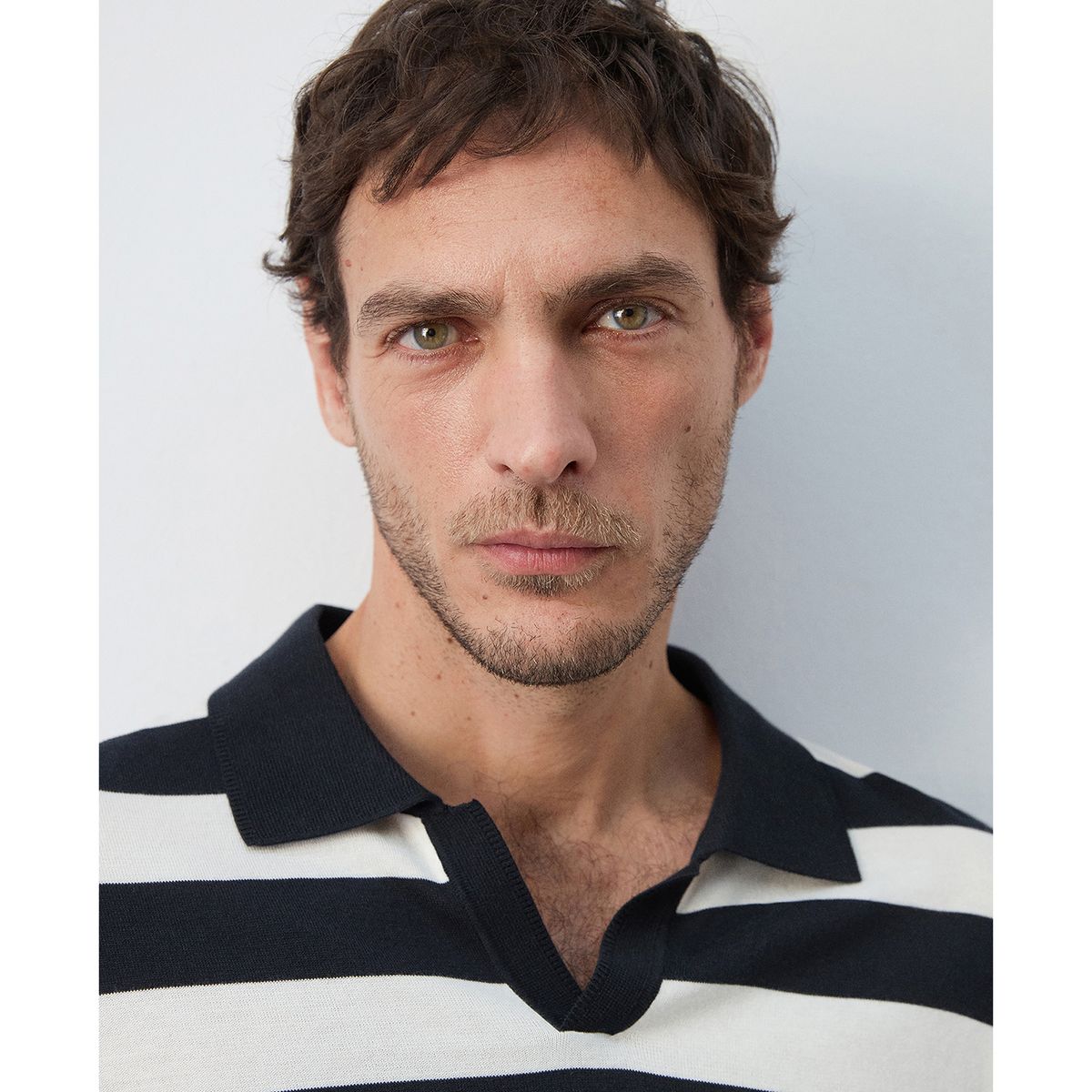 MANGO - Polo 100% Algodón Hombre Mango