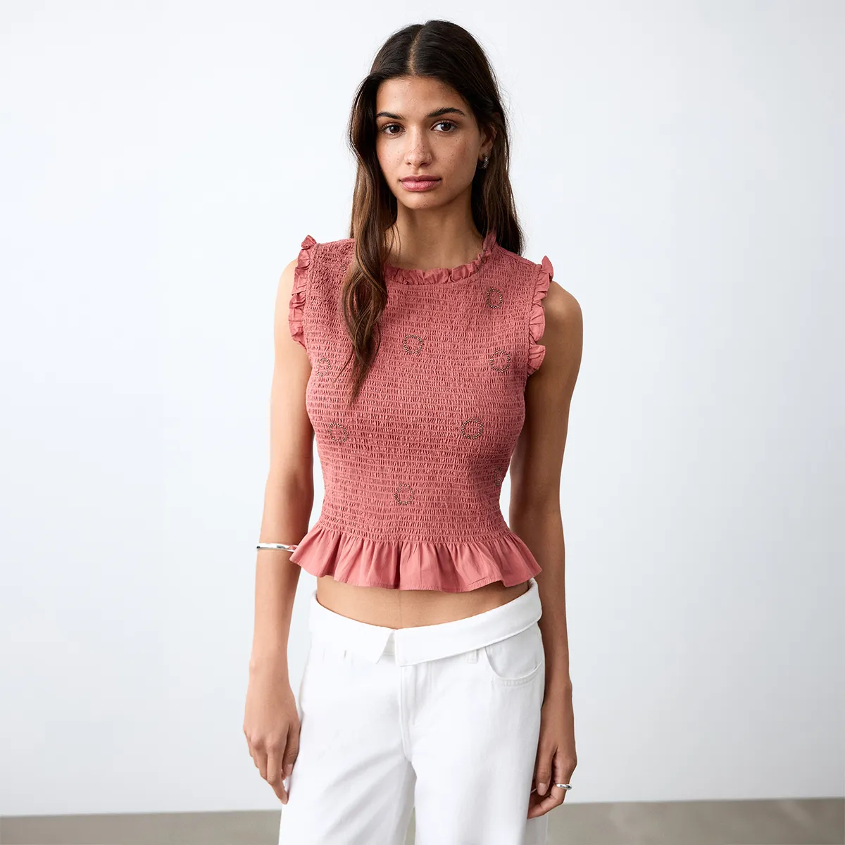 MANGO TEEN - Blusa Mujer Mango Teen