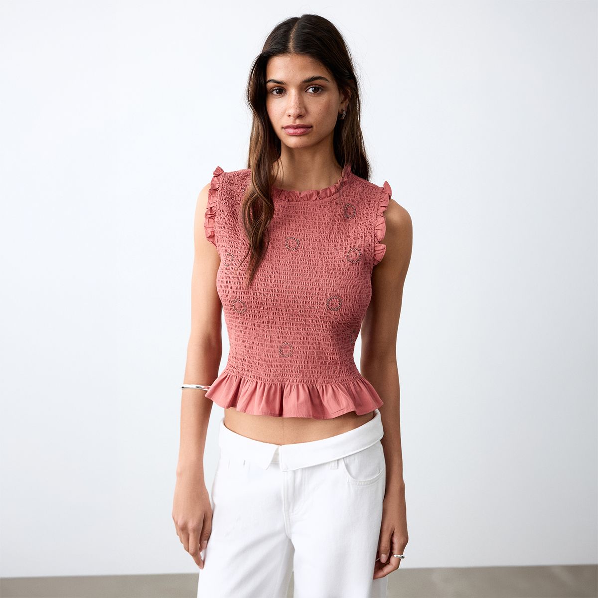 MANGO TEEN - Blusa Mujer Mango Teen