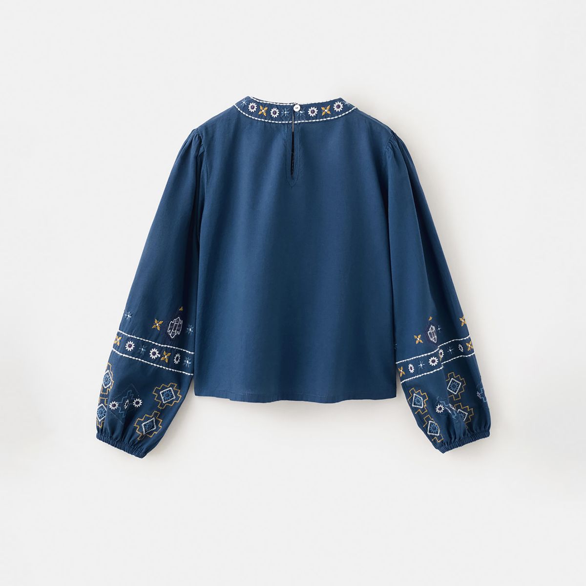 MANGO KIDS - Blusa Niña Manga Larga Algodón Mango Kids