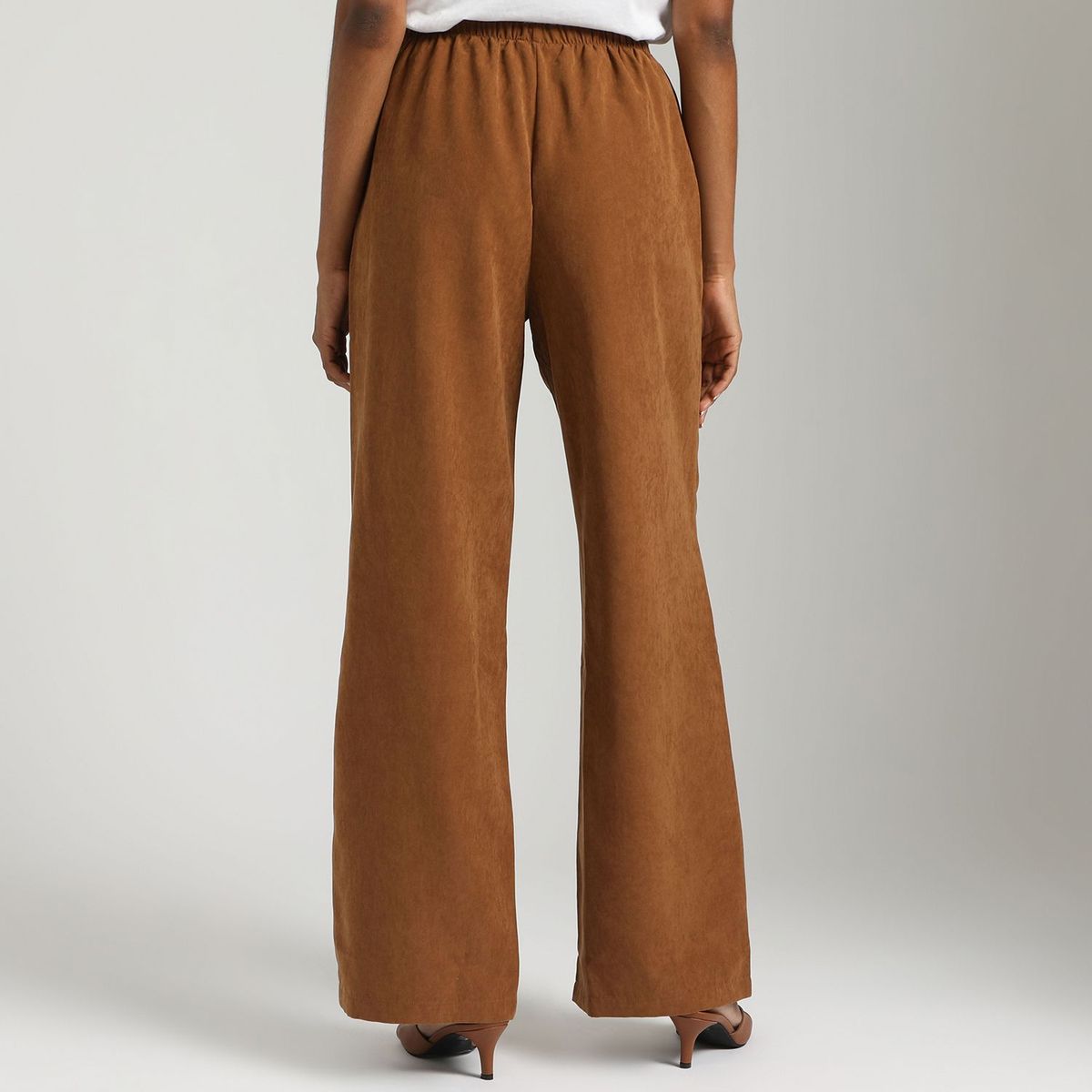 VERO MODA - Pantalón Holgado Tiro Alto Mujer Vero Moda
