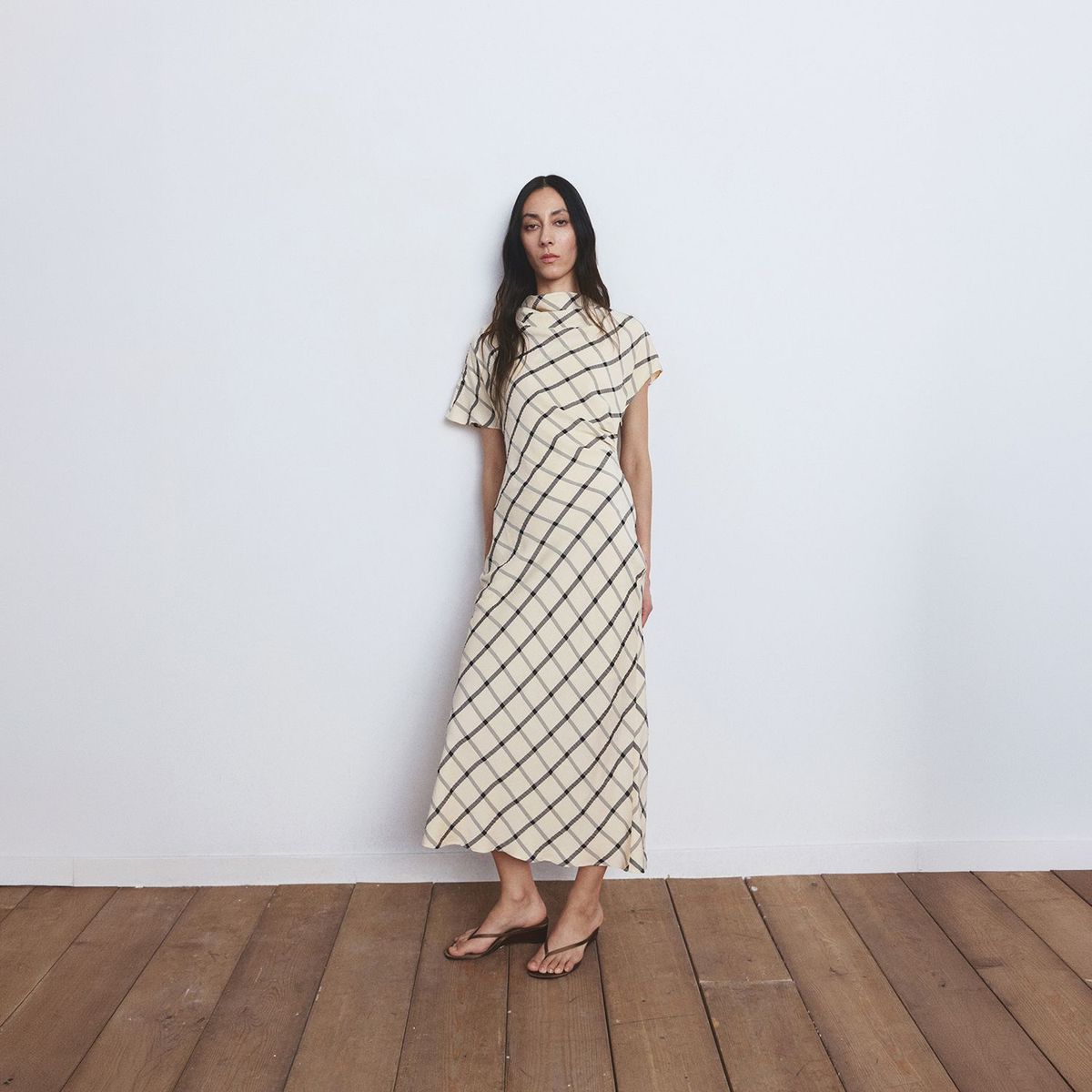 MANGO - Vestido Largo Mujer Mango