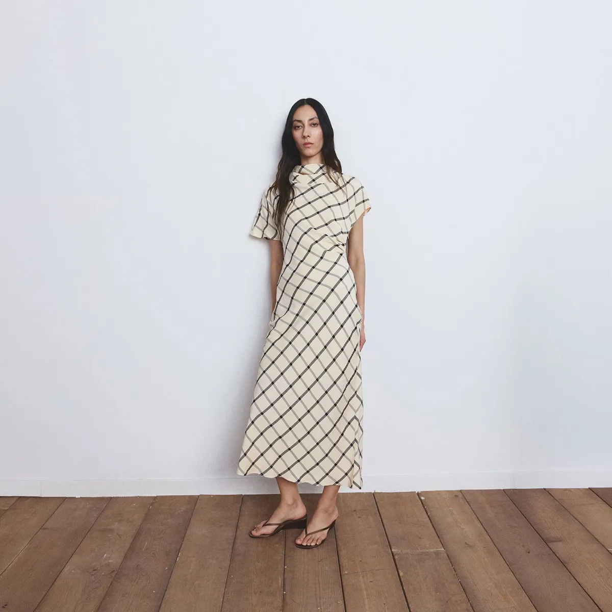 MANGO - Vestido Largo Mujer Mango