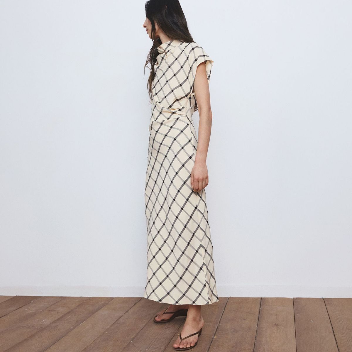 MANGO - Vestido Largo Mujer Mango