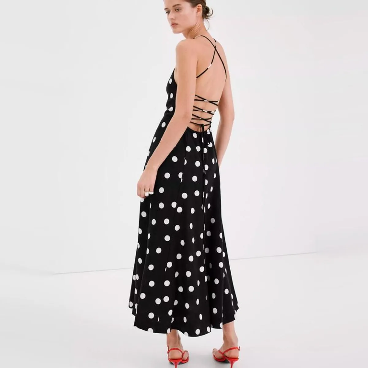 MANGO - Vestido Largo Mujer Mango