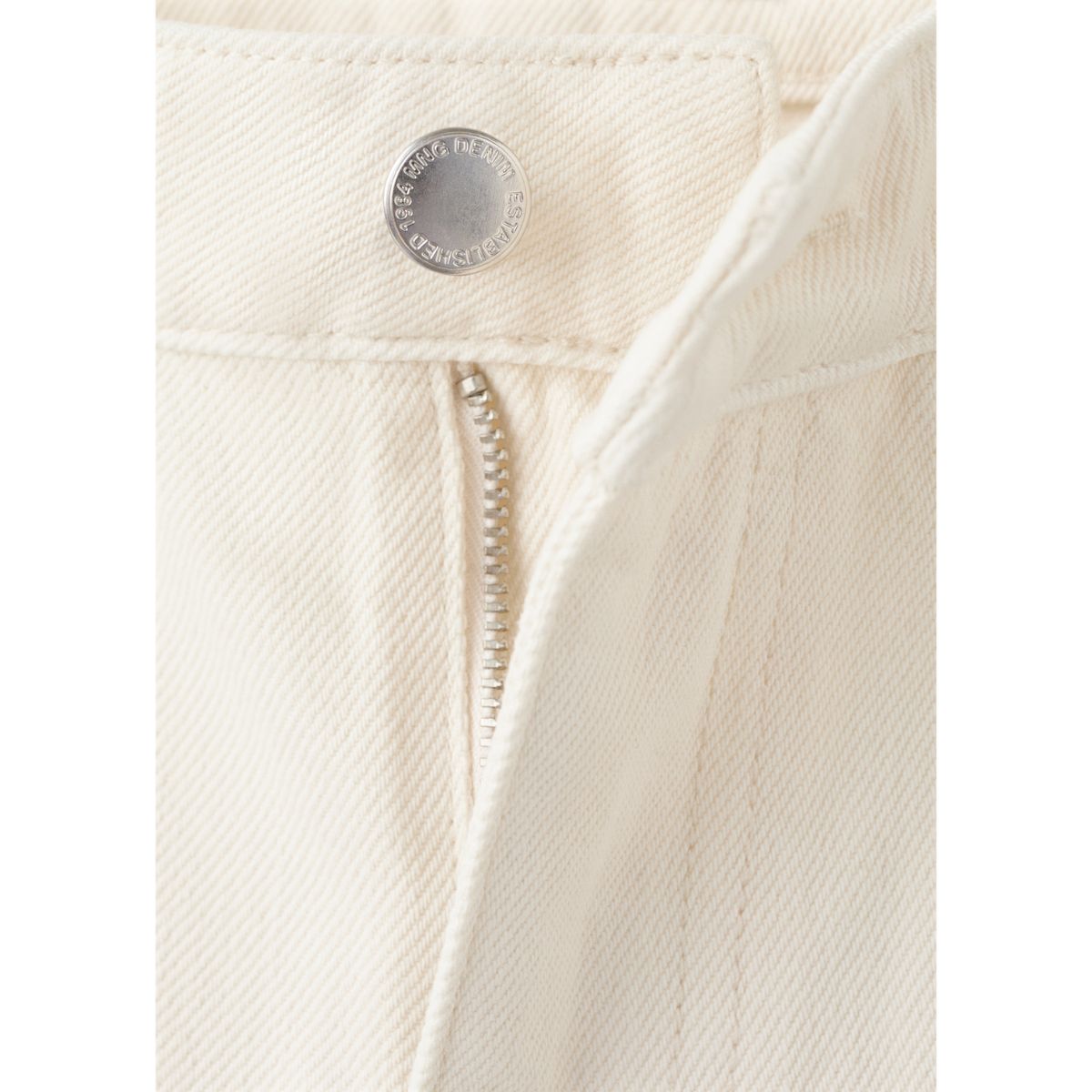 MANGO - Jean Straight Tiro Medio Mujer Mango