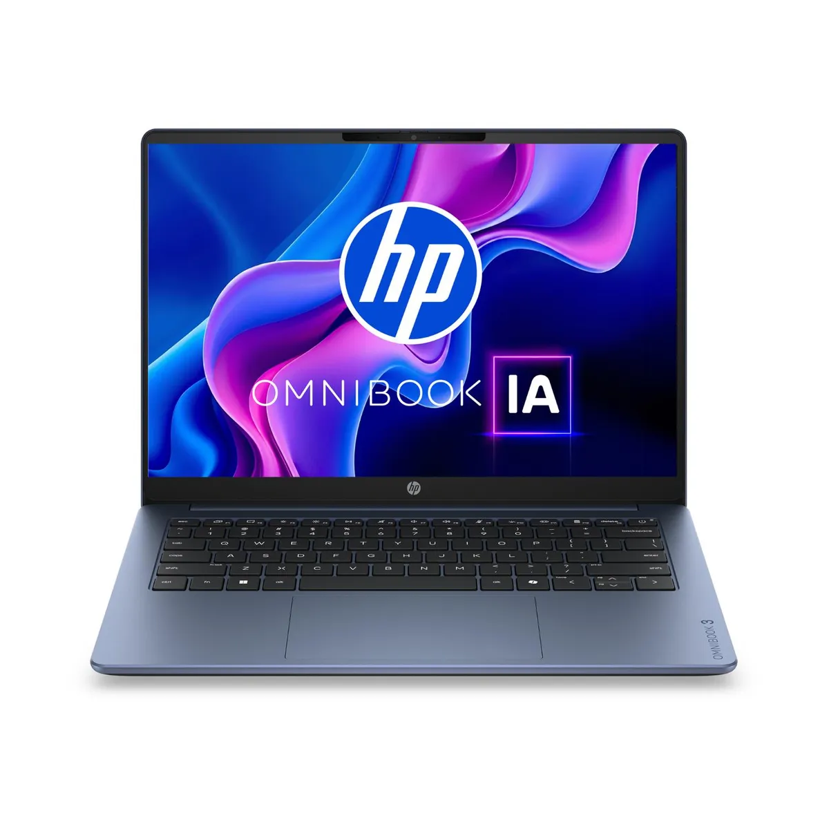 HP - Laptop HP OmniBook 3 AI 14-ht0061la, Intel Core 5, 8 GB RAM, 512 GB SSD, 14" Táctil 2K, Windows 11 Home