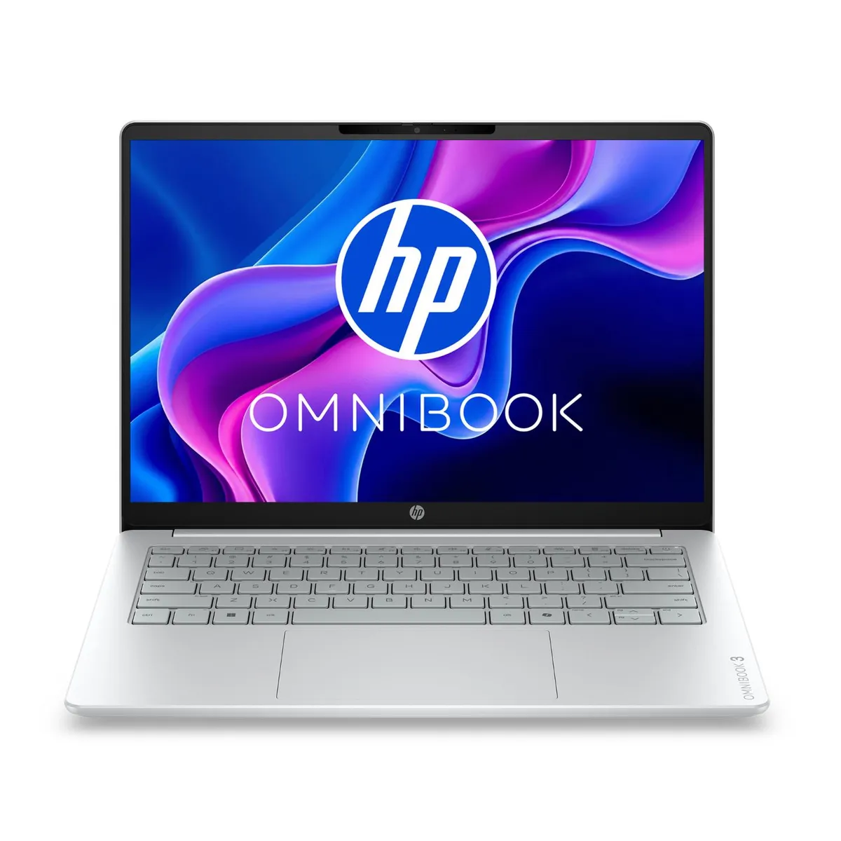 HP - Laptop HP OmniBook 3 14-hu0052la, Intel Core 5, 8 GB RAM, 512 GB SSD, 14" Táctil 2K, Windows 11 Home