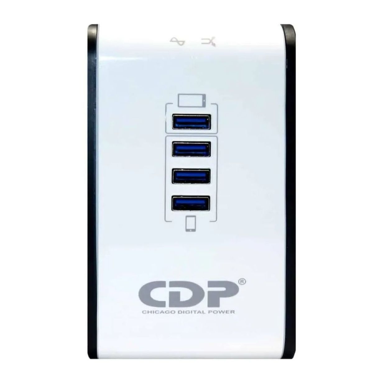 CDP - ESTABILIZADOR DE ENERGIA 8 TOMAS MARCA CDP R2C-AVR1008I 1000VA/500W