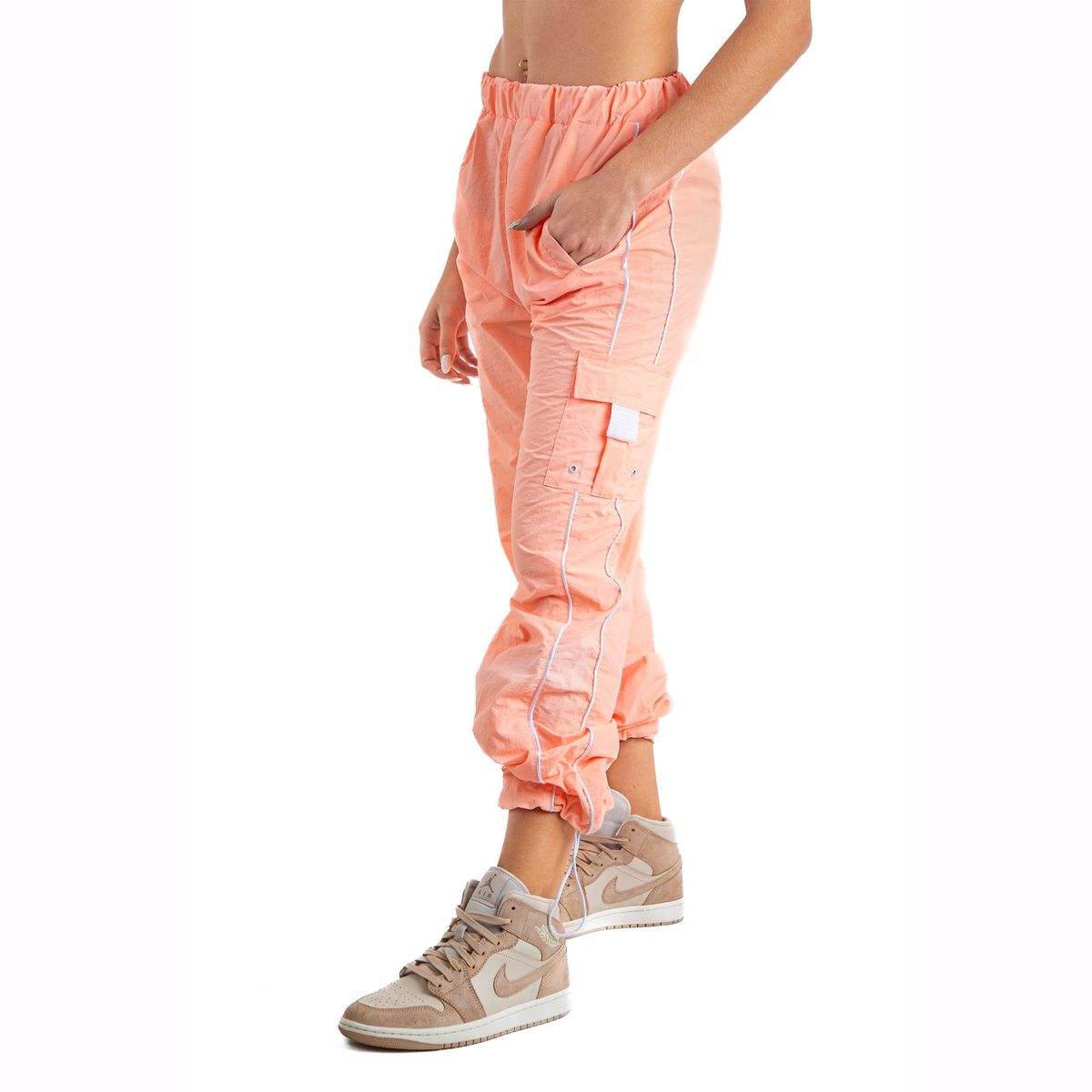 KINETIX - Buzo Kinetix Jogger Cargo Adria Melón Mujer