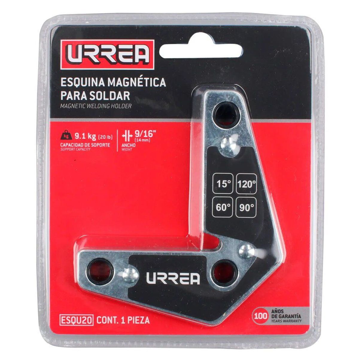 URREA - ESQUINA MAGNETICA PARA SOLDAR MULTIANGULAR 20lb - URRESQU20