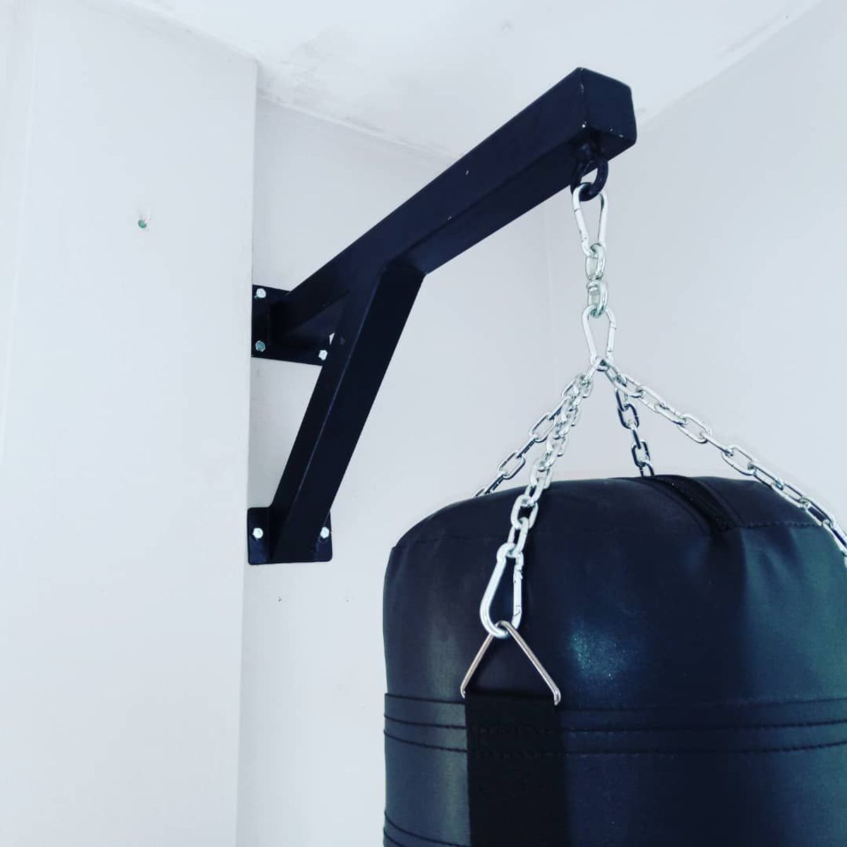 ALPHA GYM - Rack para saco de boxeo soporte colgador para entrenar box