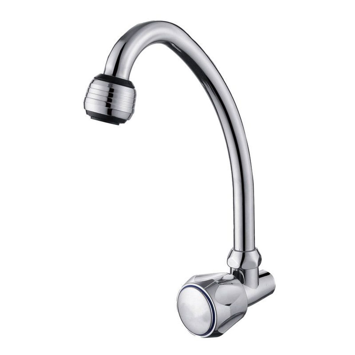 RUMI - LLAVE DE COCINA A LA PARED QORI R-02 CROMADA RUMI