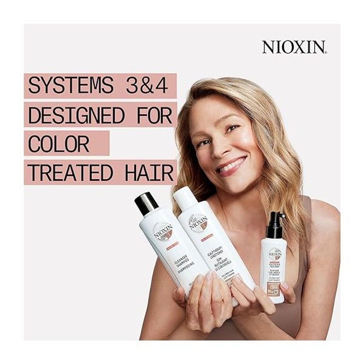 NIOXIN - Nioxin-3 Acondicionador Densificador para Cabello Teñido 1000ml