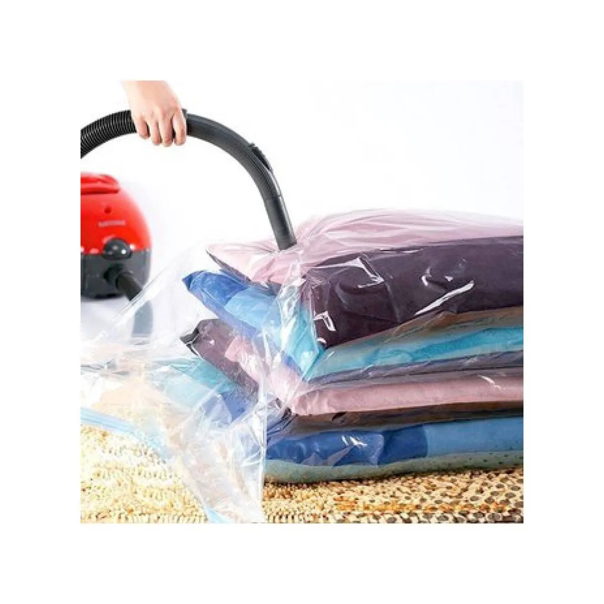 INSPIRA MARKET - Bolsas al vacío compresoras de ropa 70x100 cm x 1 und