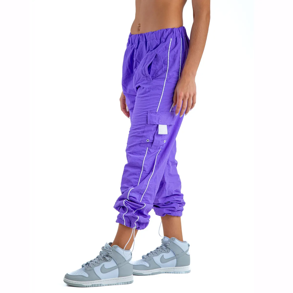 KINETIX - Buzo Kinetix Jogger Cargo Adria Lila Mujer